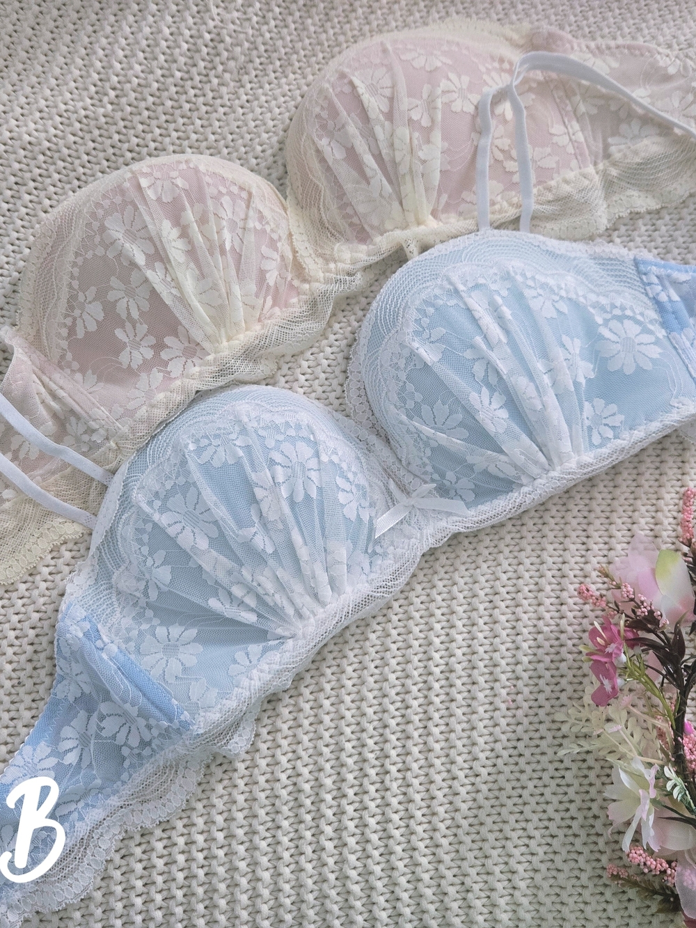 Balconette Bra For Natural Lift For Small Chest 36A